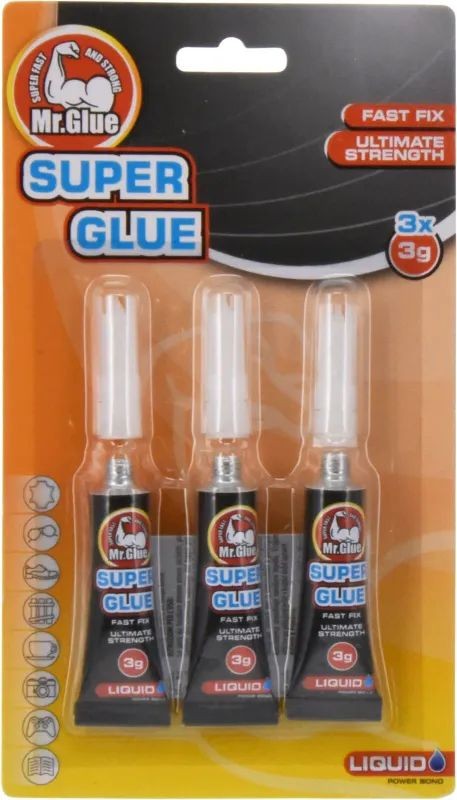 Superlijm 3 stuks |