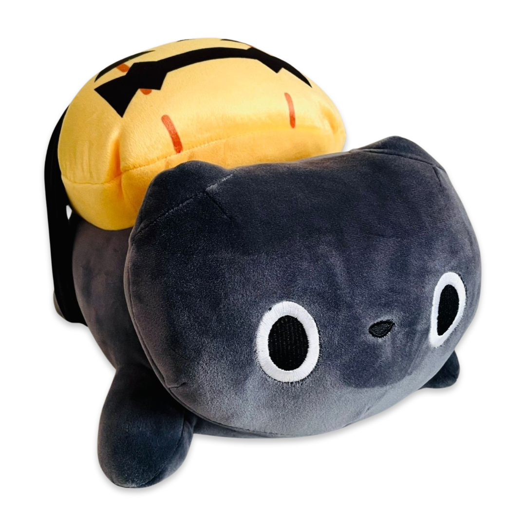 Sushi Black Cat knuffel - 35 cm | Kenji