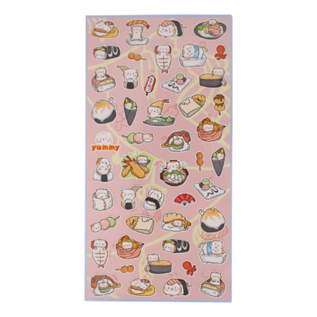 Sushi Cat Stickers | -
