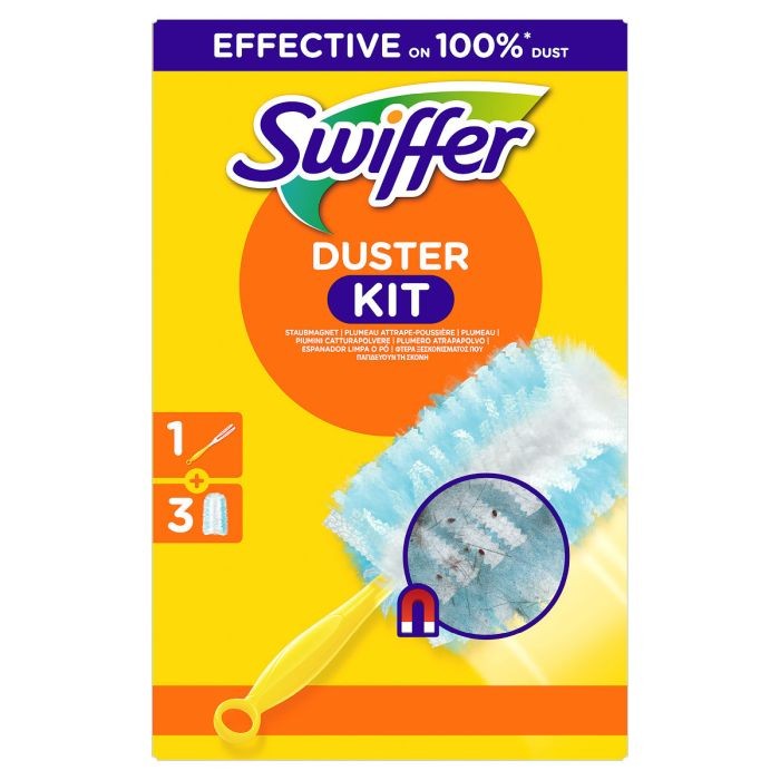 Swiffer Duster Startkit + 4 Navullingen | Swiffer
