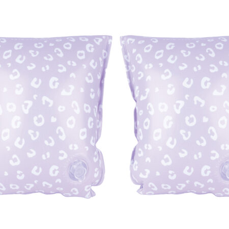 Swim Essentials Lila Leopard zwemarmband - 2-6 jaar | Swim Essentials