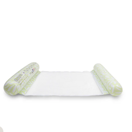 Swim Essentials opblaasbare waterhangmat matcha groen | Swim Essentials