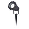 Sydney LED prikspot - Dimbaar - Kantelbaar - GU10 4 Watt 345 Lumen - 6500K daglicht wit - IP64 Waterdicht - Zwart | HOFTRONIC