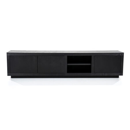 TV meubel Helsinki 2-drs 200cm 1 lade zwart |
