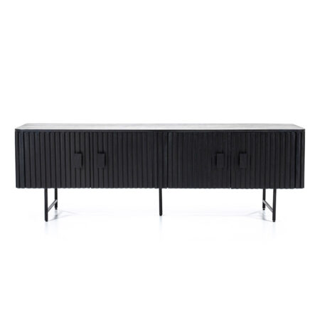 TV meubel Remi 4-drs zwart |