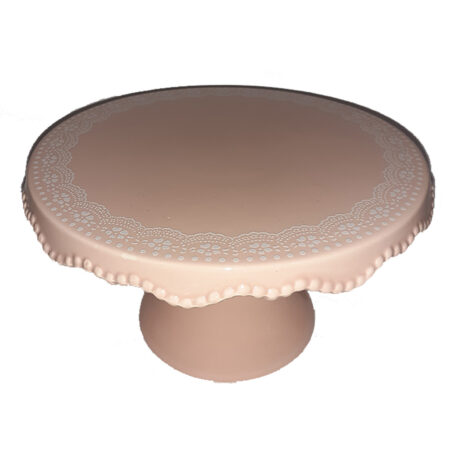 Taartplateau roze | Clayre&Eef