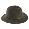Tack Fedora Olive | Barbour