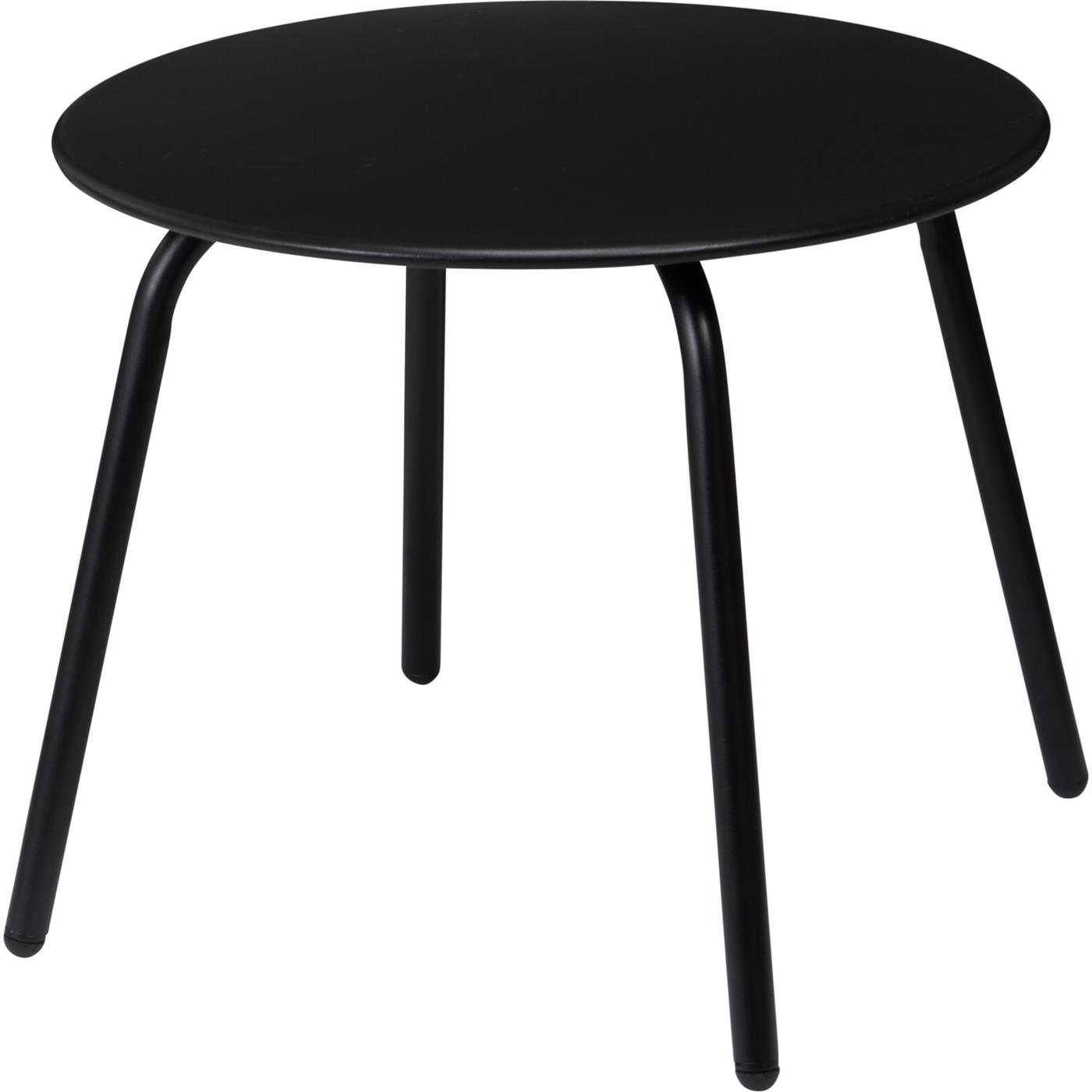 Tafel zwart ø50xh40cm | Home & Styling