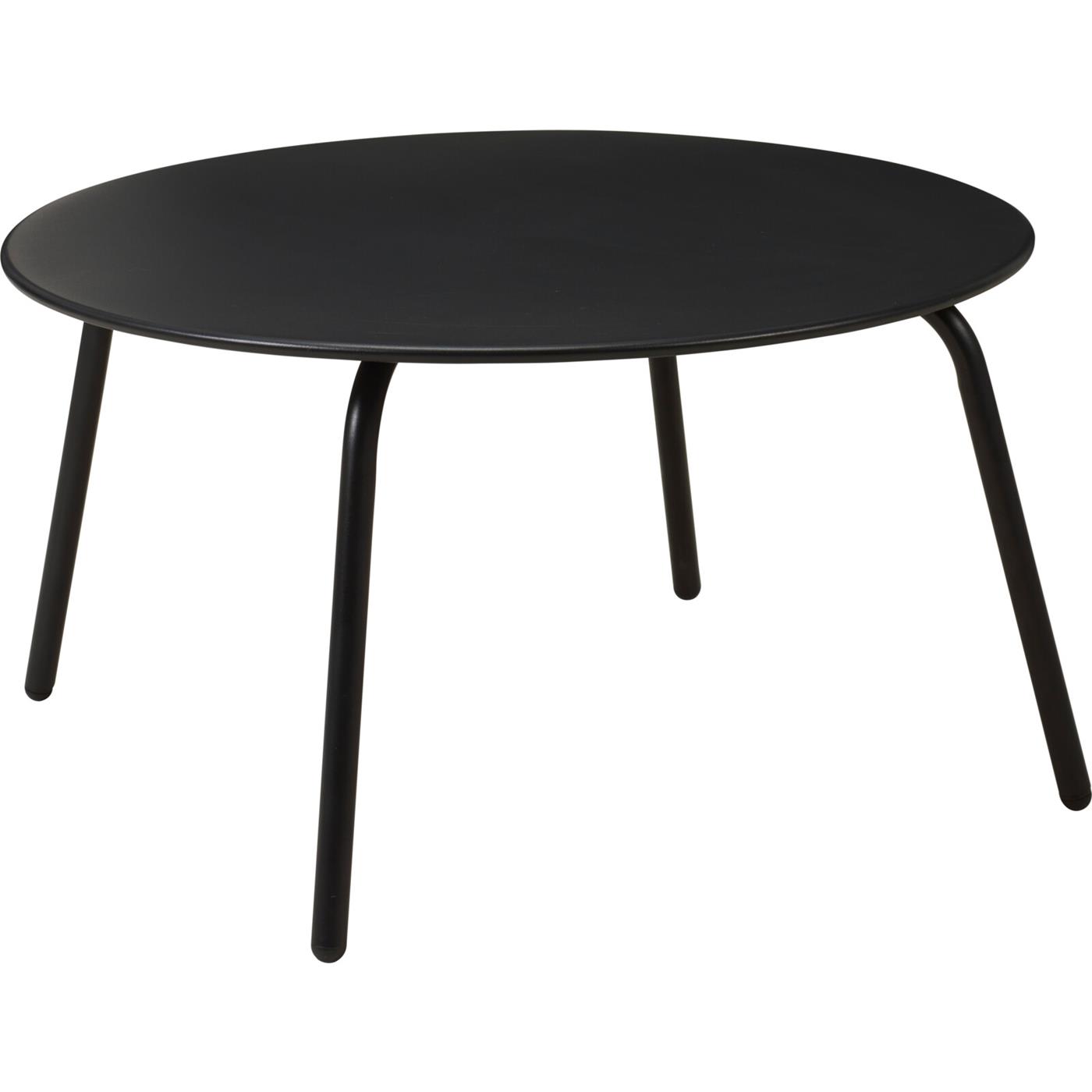 Tafel zwart ø70xh40cm | Home & Styling