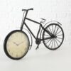 Tafelklok fiets zwart | Boltze