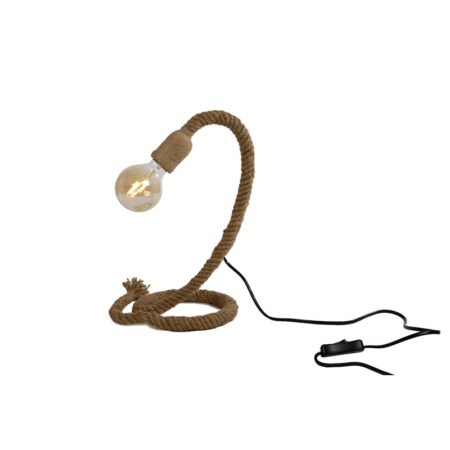 Tafellamp fitting aan touw naturel 35cm | Z