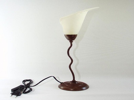 Tafellamp met lelieglas | Sam. B.V.