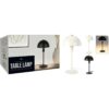 Tafellamp metaal zwart 18x36cm | Home & Styling