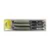 Tafelmes RVS met kunststof heft 6 stuks | ARO houseware