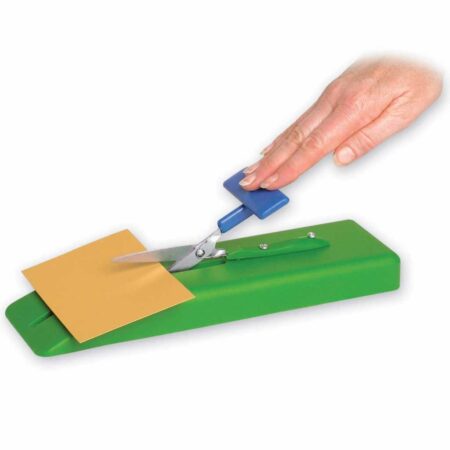 Tafelschaar op plastic voet | Schaar eenhandig gebruik | Zelfopenend | PR63052 | ThuiszorgwinkelXL