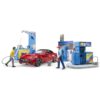 Tankstation en car wash van Bruder | Bruder