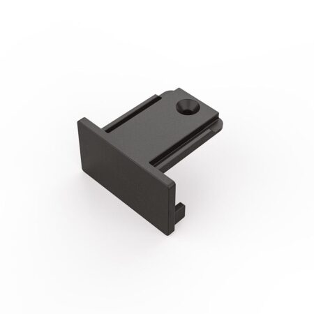 Taros - Eindstuk - 1-fase railverlichting - Zwart - 3 jaar garantie | HOFTRONIC