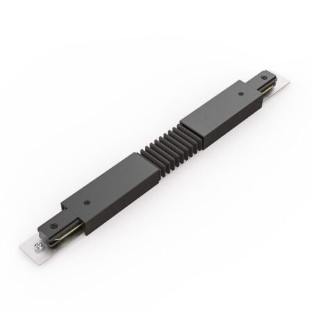 Taros - Flexibel Koppelstuk - 1-fase railverlichting - Zwart - 3 jaar garantie | HOFTRONIC