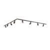 Taros Railverlichting Pakket - L-vorm - 4x 1 m rail - 4 railspots - Incl. 2700K GU10 - IP20 - Modulair - 230V | HOFTRONIC