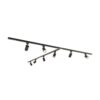 Taros Railverlichting Pakket - T-vorm - 4x 1m rail - 8 railspots - Incl. 2700K GU10 - IP20 - Modulair - 230V | HOFTRONIC