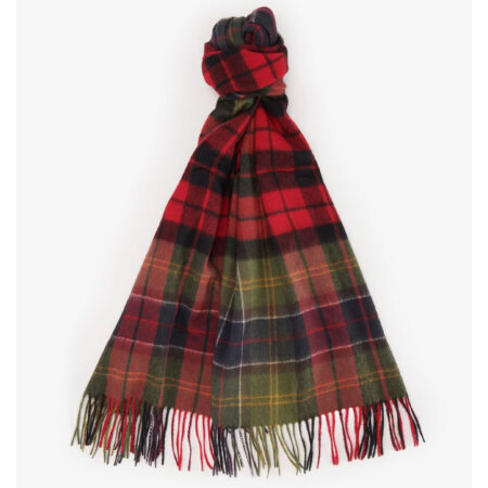 Tartan Scarf Brack Patchwork Cardinal/ Classic | Barbour