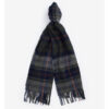 Tartan Scarf Brack Patchwork Navy/Dark Ginger | Barbour