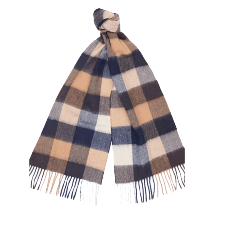 Tartan Scarf Large Tattersall Autumn dress | Barbour