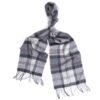 Tartan Scarf dames grey/juniper | Barbour