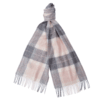 Tartan Scarf dames roze/grijs | Barbour