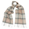 Tartan Scarf dames taupe/pink | Barbour