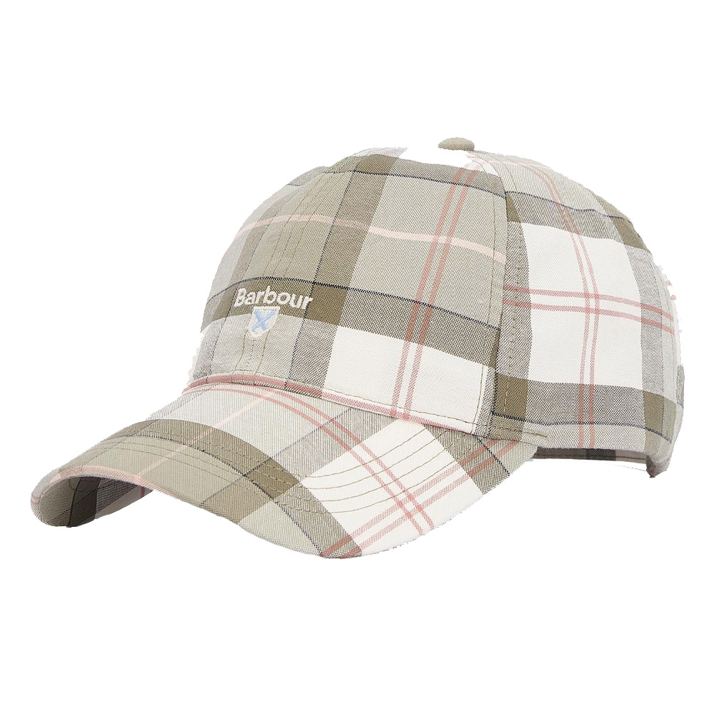 Tartan Sports Cap Glenmore Olive | Barbour