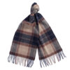 Tartan scarf Gardenia | Barbour
