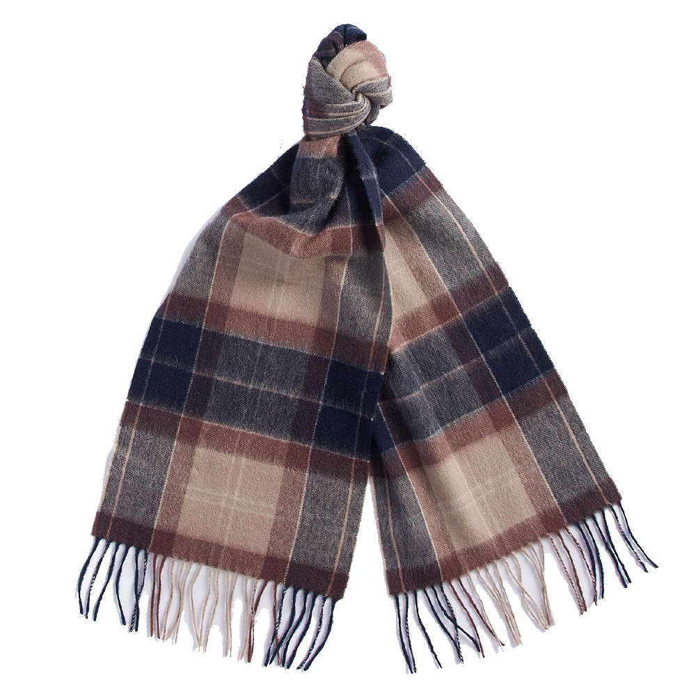 Tartan scarf Gardenia | Barbour