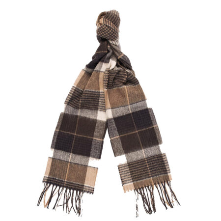 Tartan scarf Monsal Autumn dress | Barbour