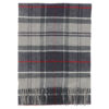 Tartan scarf Yaxley Blue Granite | Barbour