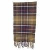 Tartan scarf merino/cashmere classic | Barbour