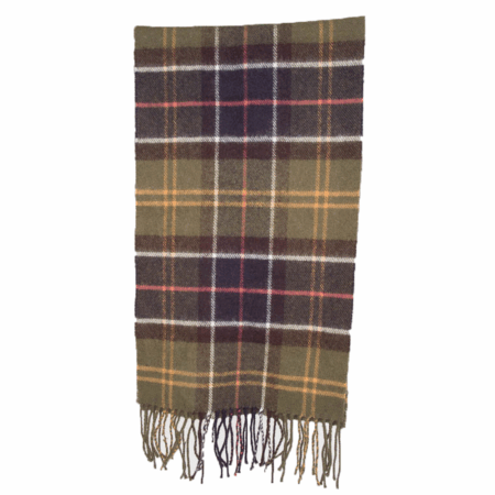 Tartan scarf merino/cashmere classic | Barbour