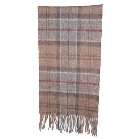 Tartan scarf merino/cashmere winter dress | Barbour