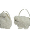 Tasje teddy schaap L7.5-W28-H28cm | Decoris