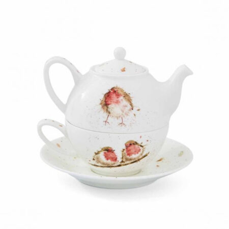 Tea For One Robin | Wrendale design