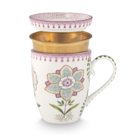 Tea for one Lily & Lotus Off white | PiP Studio
