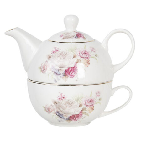 Tea for one bloemen | Clayre&Eef