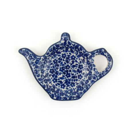 Teabag Dish Teapot - Indigo | Bunzlau Castle