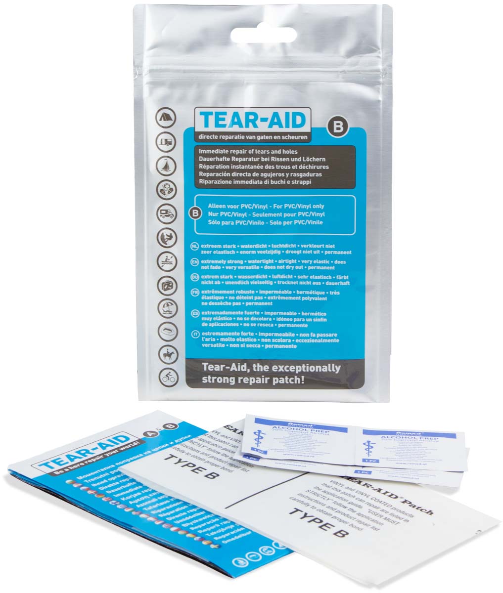 Tear-Aid reparatieset type B voor PVC en Vinyl | Tear-Aid