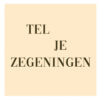 Tegeltje "Tel je zegeningen" |