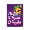Tekstbord metaal - Drink tequila | Paperdreams