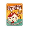 Tekstbord metaal - Gekkenhuis | Paperdreams