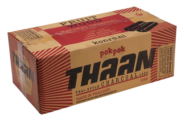 Thaise Houtskool - Thaancharcoal Pok Pok - 10kg | Tokyo Design Studio