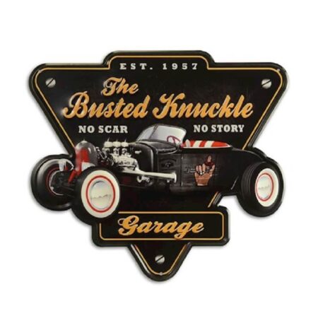 The Busted knuckle garage wandbord - Wandplaat | DecoImport