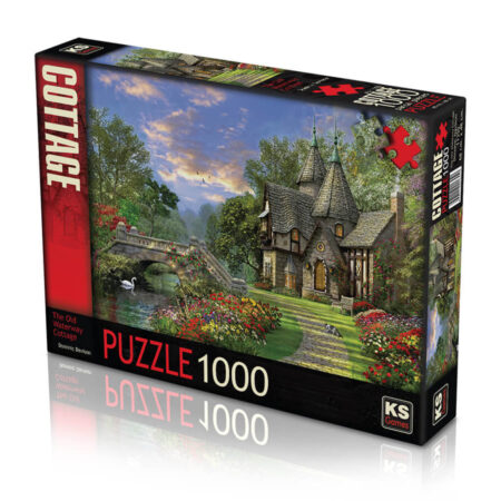 The Old Waterway Cottage puzzel 1000 stukjes | KS Games
